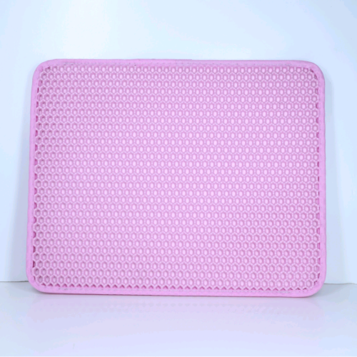 Waterproof silicone cat litter mat