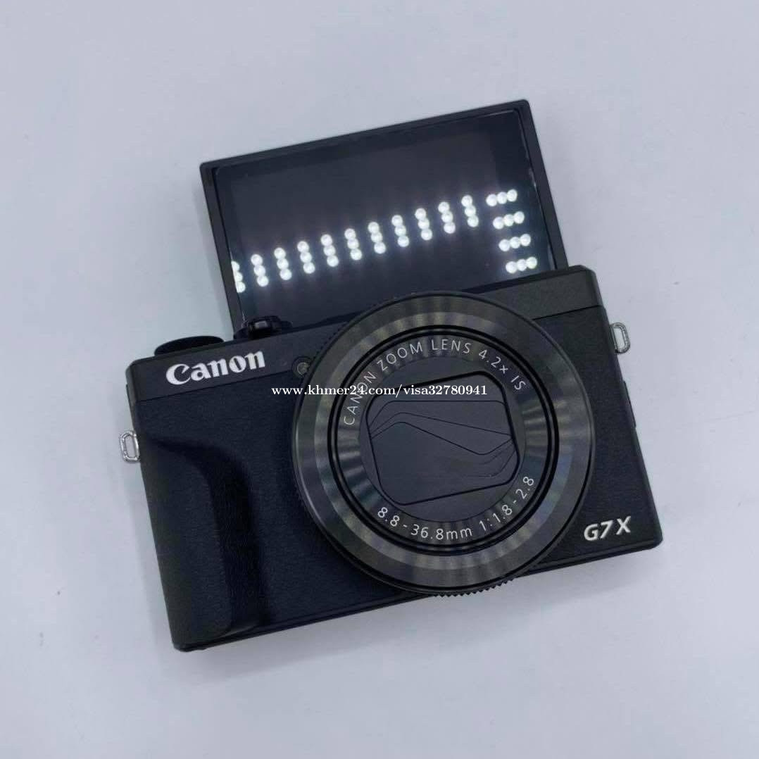 Canon G7X lll មួយទឹកនៅស្អាត 98%-99%
