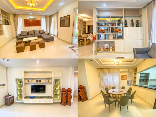 វីឡាទោលចាស្មីន សម្រាប់ជួល ក្នុងបុរីប៉េងហួតបឹងស្នោរ