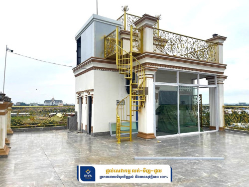 ផ្ទះអាជីវកម្ម3ល្វែងជួល នៅលើផ្លូវជាតិលេខ៥