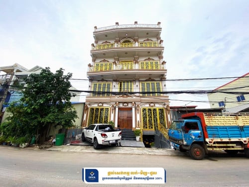 ផ្ទះអាជីវកម្ម3ល្វែងជួល នៅលើផ្លូវជាតិលេខ៥