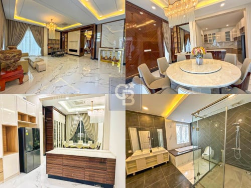 ឃ្វីនវីឡា សម្រាប់ជួល នៅបុរីប៉េងហួតបឹងស្នោ ក្នុងគម្រោង Eco Melody