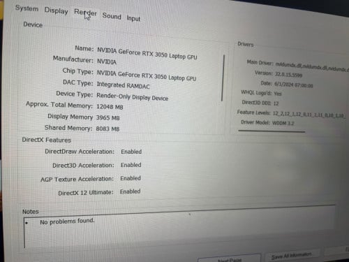 លក់កុំព្យូទ័រ laptop Lenovo i5 VGA 3050 8g ថ្មី98%
