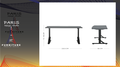 " Paris Design Studio " ANACOT Gaming Desk 