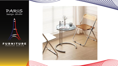 " Paris Design Studio "Coffee table, transparent lift coffee table