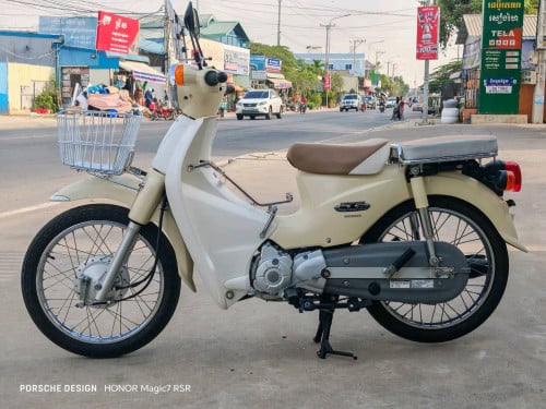 ជប៉ុន🎌Honda Super Cub FI 110cc ខ្ចីខ្លាំង ធានាទឹកថ្នាំសុីន🎌 ក្រដាស់ពន្ធជូន 📋