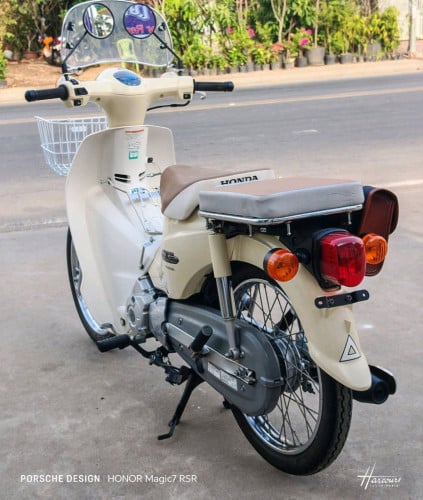 ជប៉ុន🎌Honda Super Cub FI 110cc ខ្ចីខ្លាំង ធានាទឹកថ្នាំសុីន🎌 ក្រដាស់ពន្ធជូន 📋