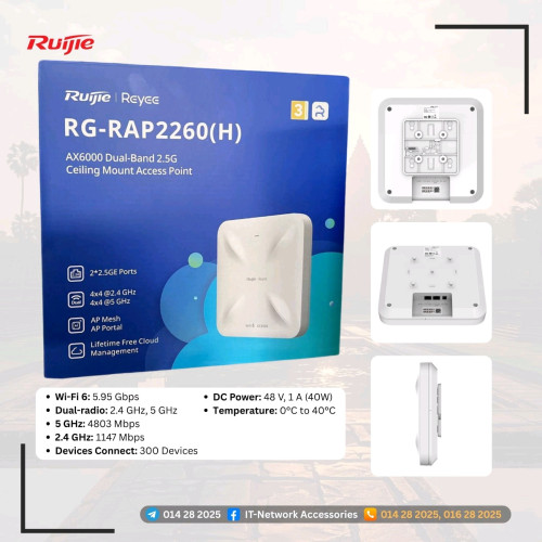 AP Ruijie WiFi5 WiFi6