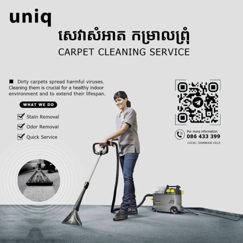 Cleaning Carpet, Sofa, Mattress, Chair in Sihanoukville