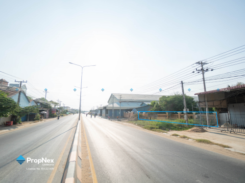 Land for Rent โ Prime Location Along Main Road, ideal for business, warehouses, storage.