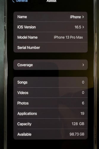 Looking for 13 Pro max or 14 Pro Max with IOS 15 to IOS 17.0
