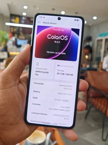 Oppo Find N3 Flip 12g/256g(វៃដូរបាន)👉$275