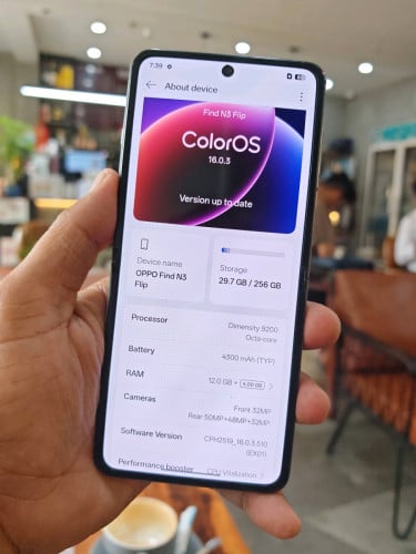 Oppo Find N3 Flip 12g/256g(វៃដូរបាន)👉$275