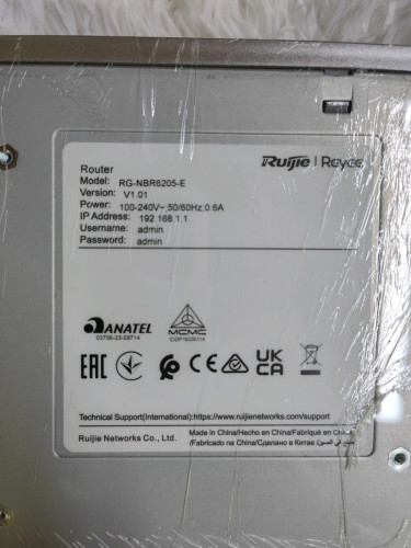 Ruijie Router RG-NBR6205-E
