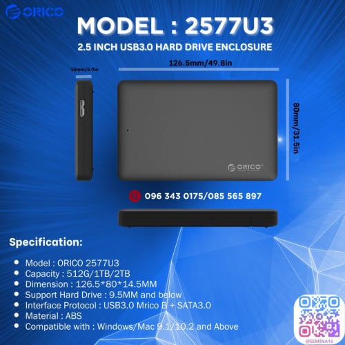 SSD EXTERNAL M2 500GB-1TB-2TB