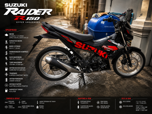 SUZUKI RAIDER 2021