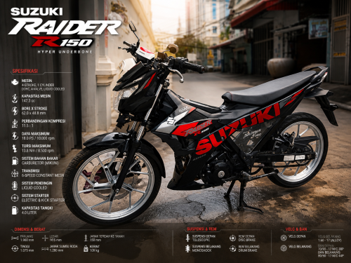 SUZUKI RAIDER 2021