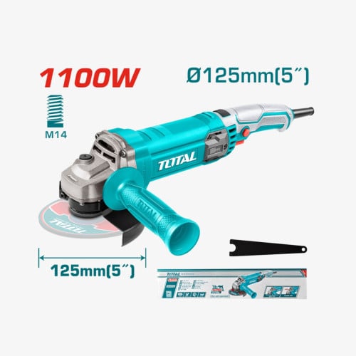 TOTAL Angle Grinder 1100W (TG11012556)