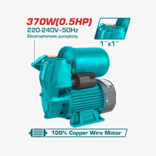 TOTAL Automatic Self-Priming Peripheral Pump (TWP93706)
