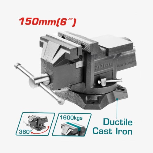 TOTAL Bench Vice (THT6166)