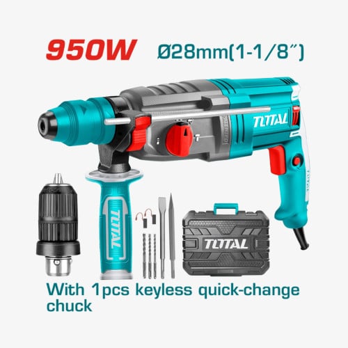 TOTAL Rotary Hammer 950W TH309288-2