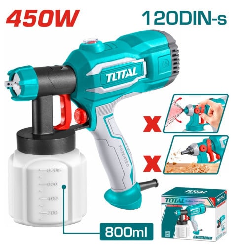 TOTAL Spray Gun 450W TT3506