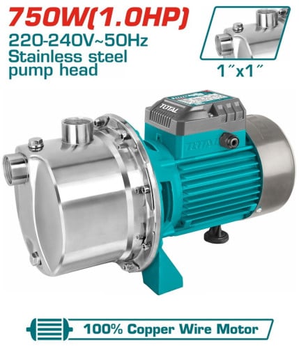 TOTAL Water Pump 750W - 1HP TWPS375062