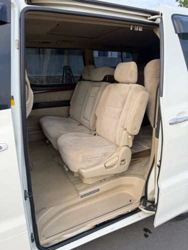 Toyota Alphard 2004 V6 សាំង ទ្វារអូតូ2 ដំបូលបេីក2តង់ ហ្គាស់ហេីយ