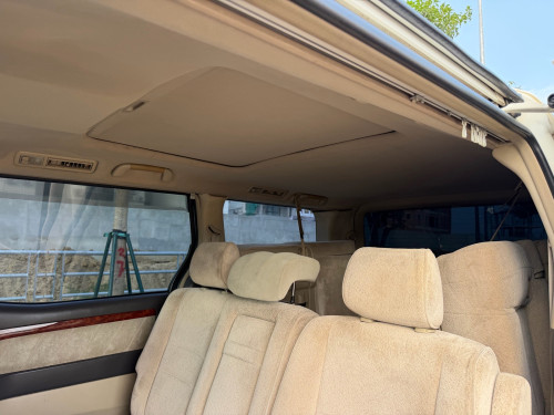 Toyota Alphard 2004 V6 សាំង ទ្វារអូតូ2 ដំបូលបេីក2តង់ ហ្គាស់ហេីយ