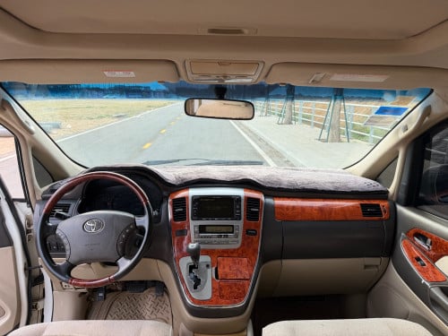 Toyota Alphard 2004 V6 សាំង ទ្វារអូតូ2 ដំបូលបេីក2តង់ ហ្គាស់ហេីយ