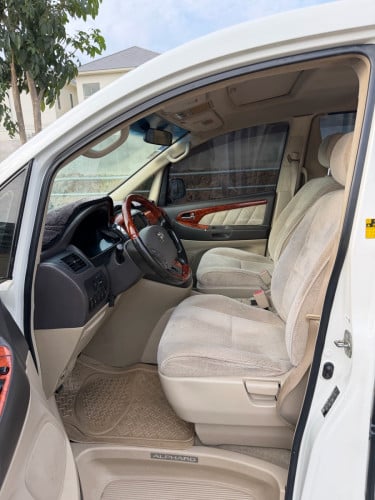Toyota Alphard 2004 V6 សាំង ទ្វារអូតូ2 ដំបូលបេីក2តង់ ហ្គាស់ហេីយ