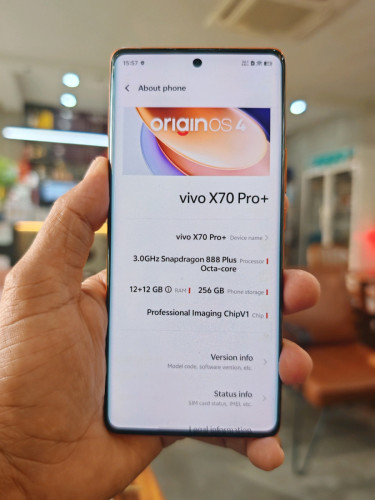 Vivo X70 Pro+ 12g/256g_CH(វៃដូរបាន)👉$185