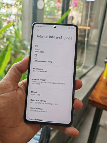 Xiaomi 11T 8g/128g_Global(វៃដូរបាន)👉$125