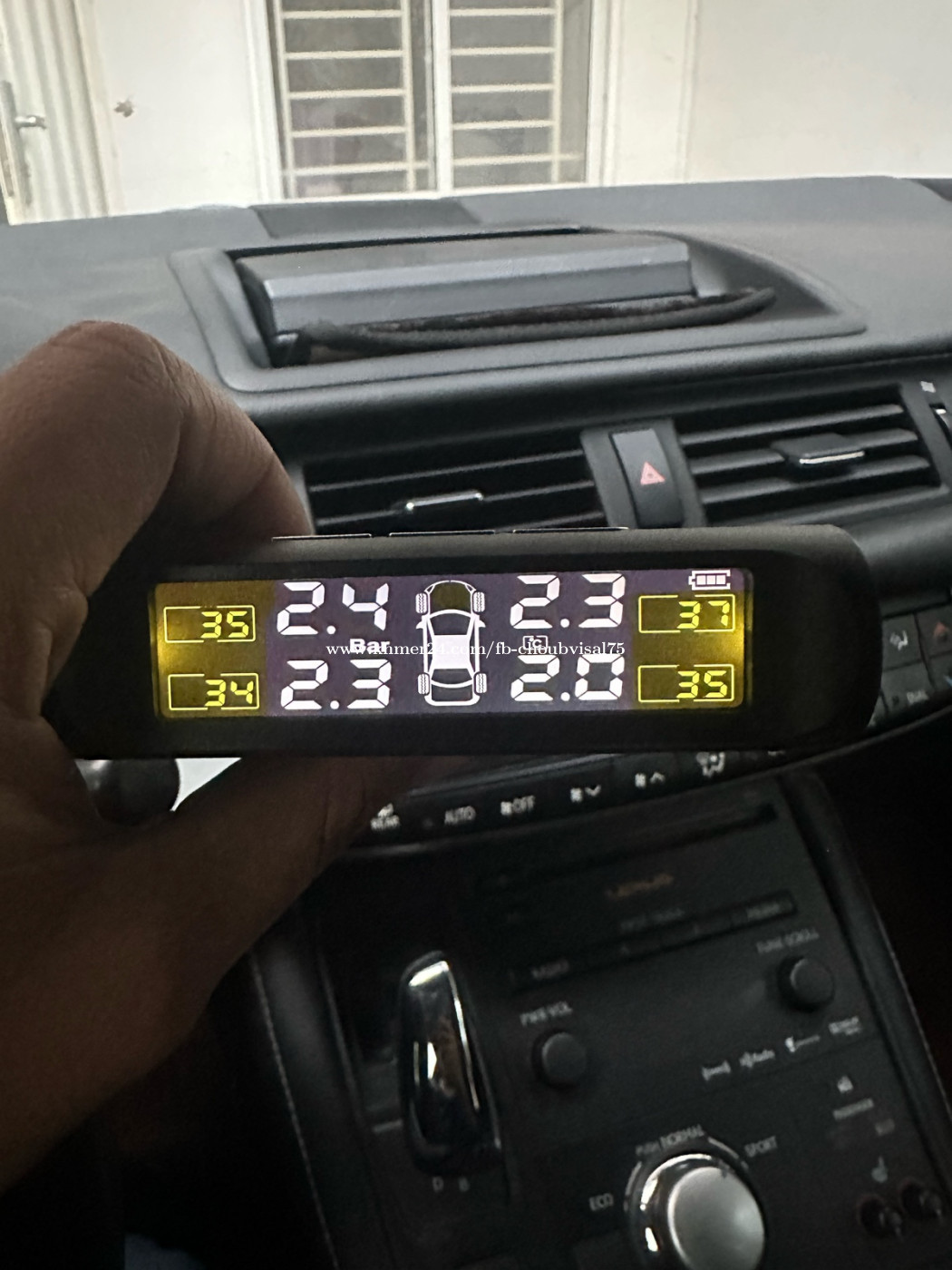 Tires pressure sensor