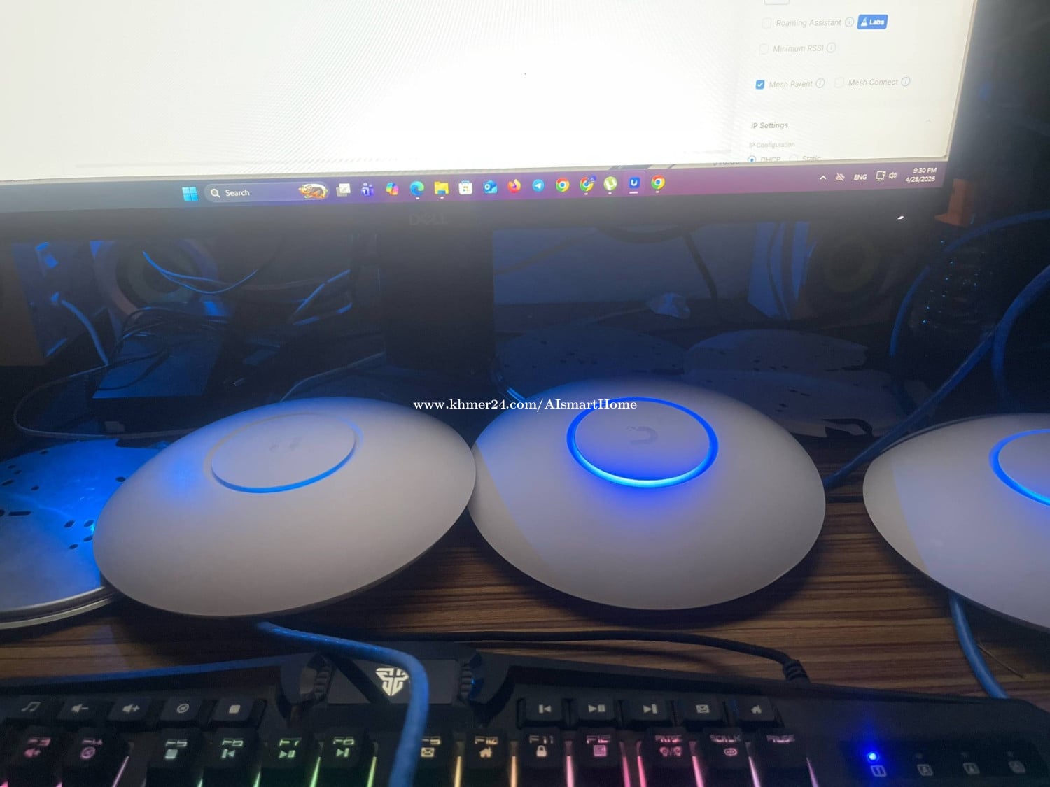 Unifi 6U Pro អឺវ៉ាន១ទឹក(98%)