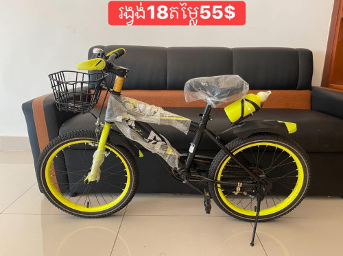 កង់ក្មេងស្រីរង្វង់16 ស្អាតណាស់ មាំល្អ កង់ជ្រែង មានភ្លើង