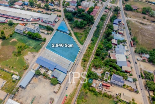 #FOESALE 🏗 ដីទំហំ 2,846 ម៉ែត្រការេ -📍សំរោងក្រោម, ភ្នំពេញ