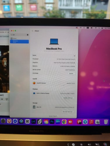 លក់210$ Macbook pro 2017 touch bar
