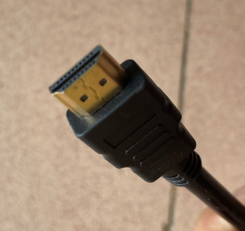 ខ្សែបំបែក សំរាប់ Monitor 1 Male HDMI Split to HDMI Female Two