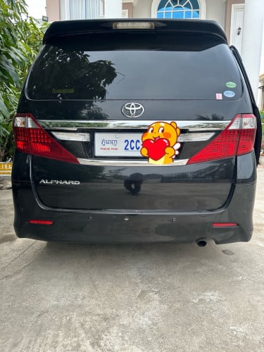 Alphard 2013 ខ្មៅ Up 2017 Original