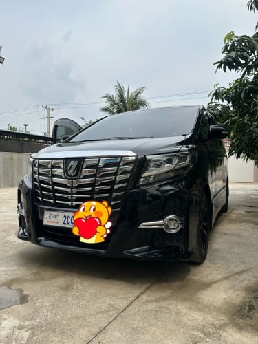 Alphard 2013 ខ្មៅ Up 2017 Original