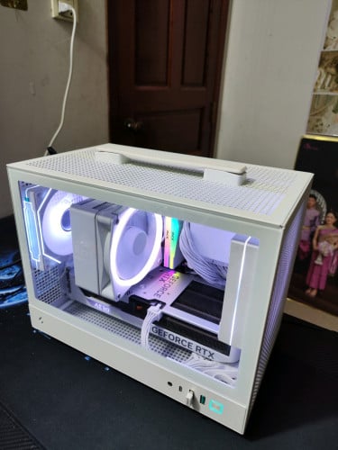 CPU: Intel Core i5-13400FRAM: 32GB DDR4 3200MhzGPU: Gigabyte AERO RTX4060Ti 8GB