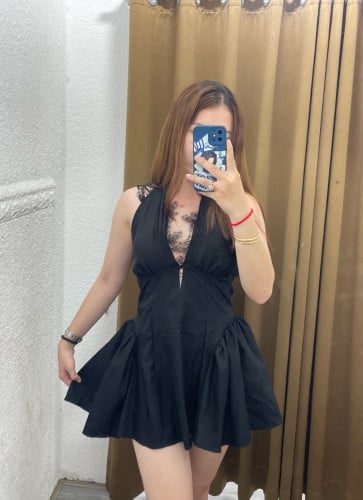 Dress(ថ្មី)👗 សម្រាប់ពាក់ចូលរួមកម្មវិធីខួបកំណេីតឬជប់លៀង