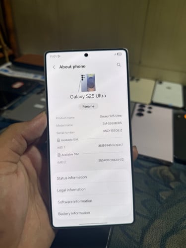 Galaxy S25 Ultra សំណុំសុីន ក្រុមហ៊ុនសុីម2 7XX$