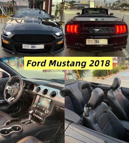 Mustang 2018 បិទបេីកដំបូល​