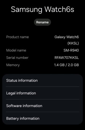 Samsung Watch6 44mm 90%😘❤️