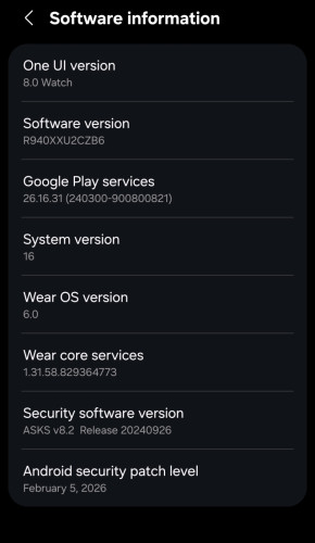 Samsung Watch6 44mm 90%😘❤️