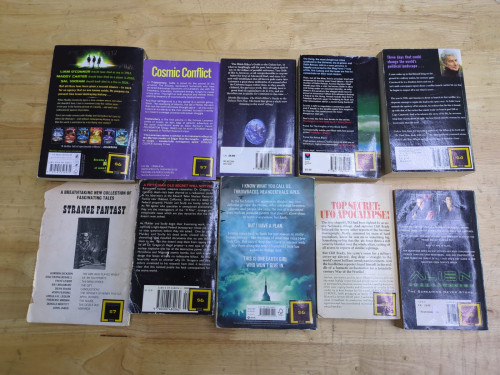 Science Fiction Sci-Fi and Fantasy books and novel collection with free exchange