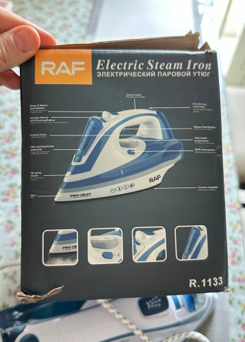 Steam Iron RAF R.1133 (Full-size iron, not mini)