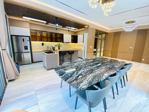 Villa with swimming pool for rent at khan Sen Sok